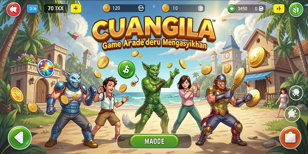 Tangkapan layar gameplay CUANGILA yang menarik dan penuh tantangan.