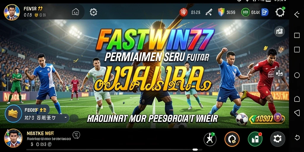 Tampilan gameplay seru di FASTWIN77 dengan berbagai olahraga.