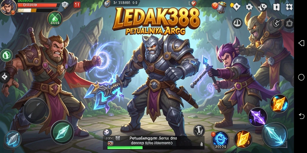 Menampilkan pertarungan seru dengan grafis menawan di LEDAK388.