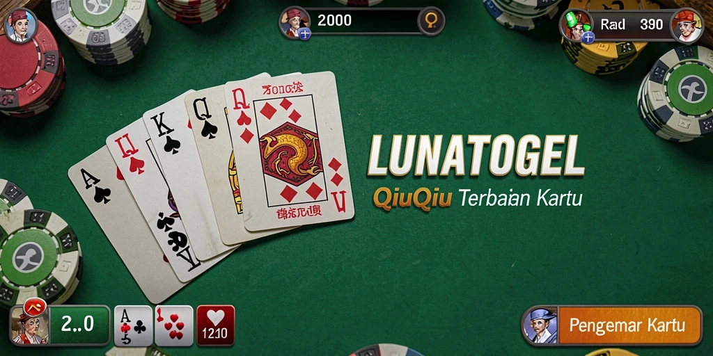 Tampilan gameplay QiuQiu seru di LUNATOGEL.