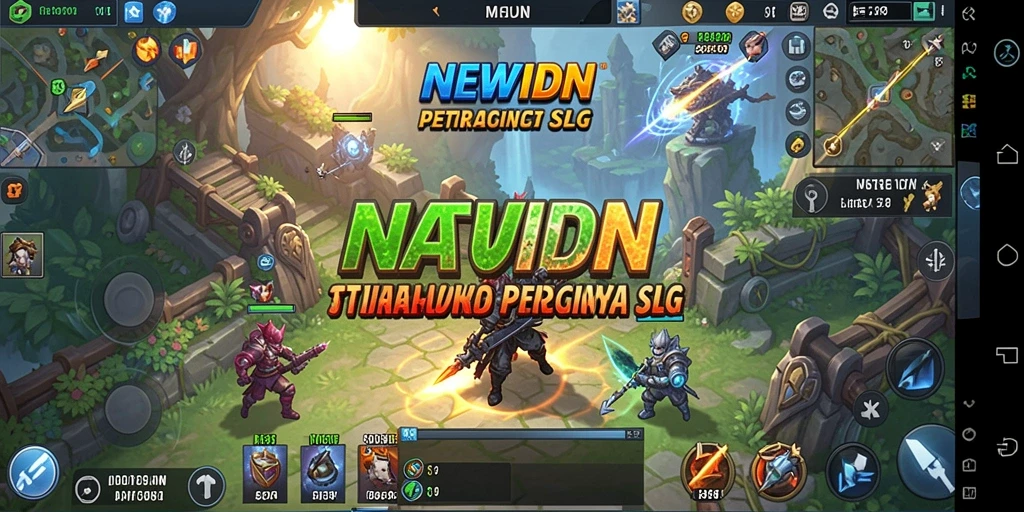 Tampilan menarik dari gameplay SLG di NEWIDN.
