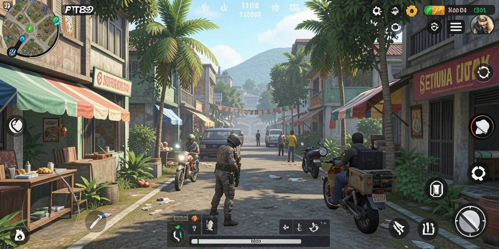 Tampilan gameplay PT89 yang menarik dan dinamis.