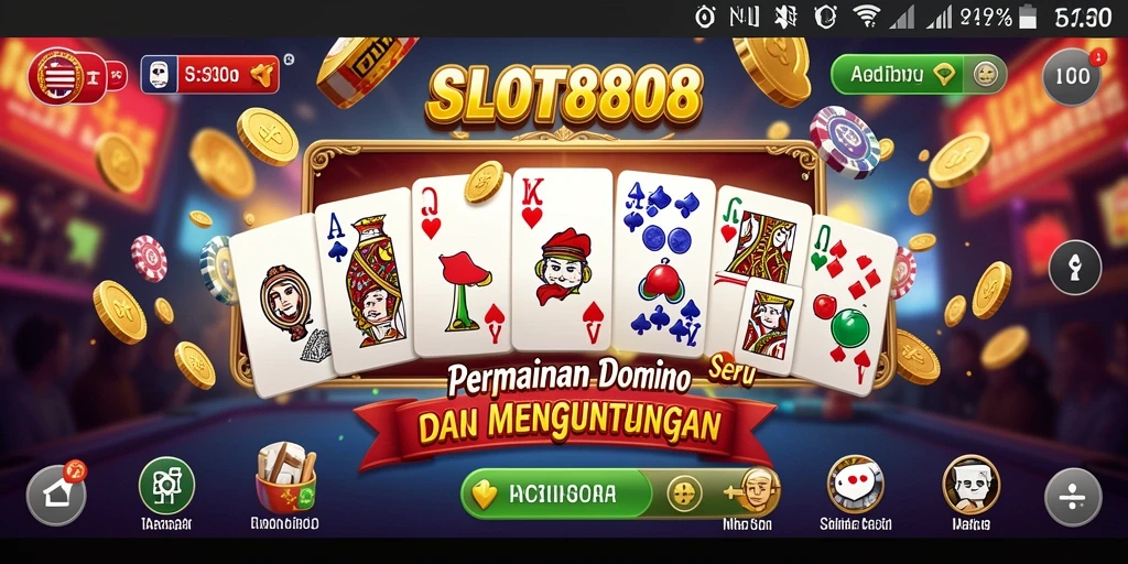 Tampilan gameplay SLOT8808 yang menarik dan interaktif.